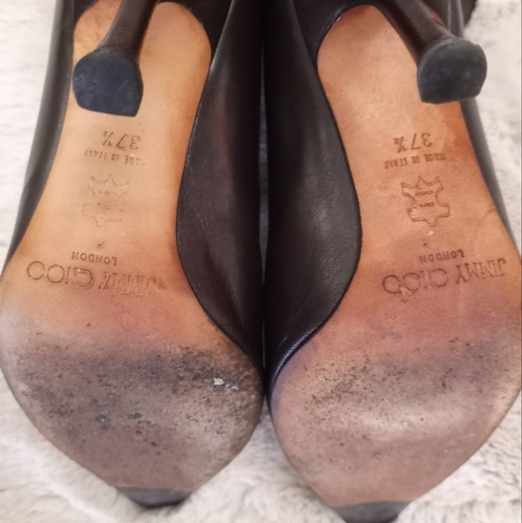 Jimmy Choo Agathe Buttery Soft Supple Italian Leather Quiet Luxury Ankle Boot - Picture 10 of 13